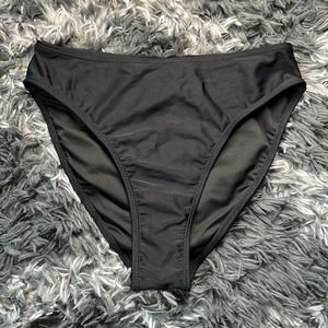 High waisted full coverage bikini bottoms